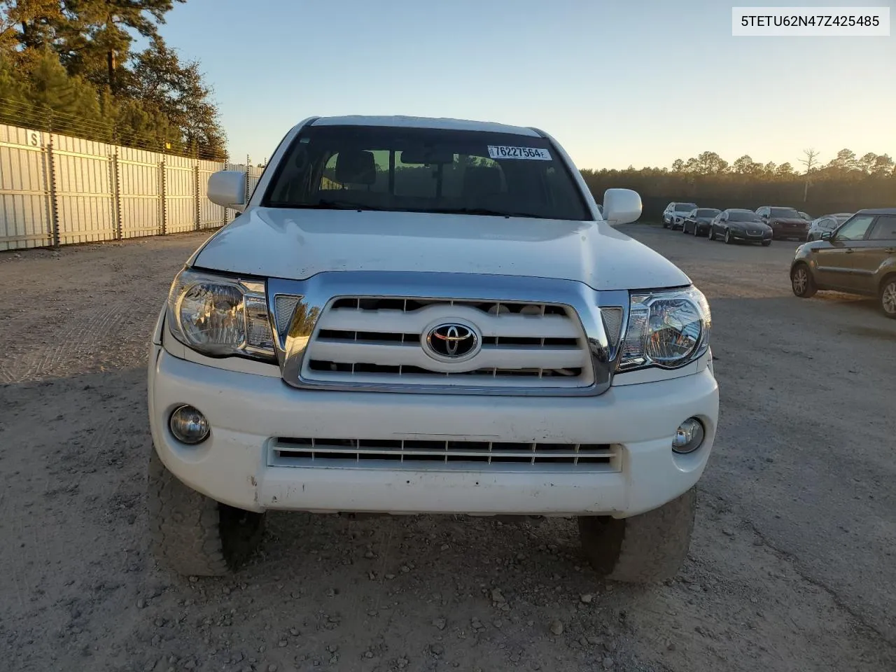 2007 Toyota Tacoma Prerunner Access Cab VIN: 5TETU62N47Z425485 Lot: 76227564