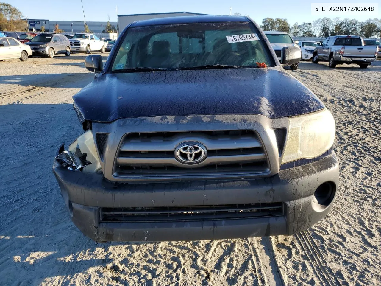 2007 Toyota Tacoma Access Cab VIN: 5TETX22N17Z402648 Lot: 76709784