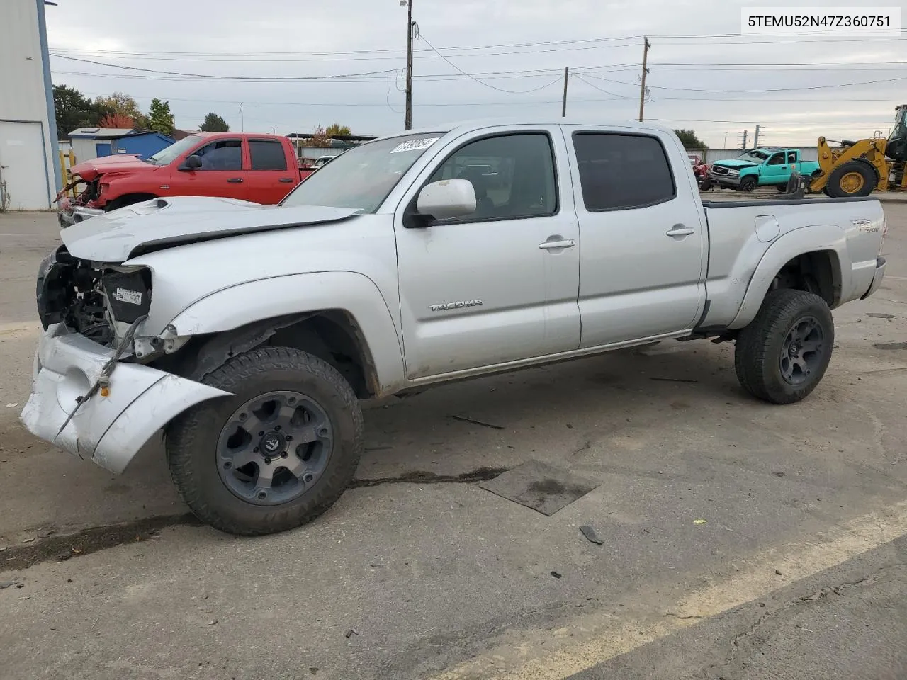 2007 Toyota Tacoma Double Cab Long Bed VIN: 5TEMU52N47Z360751 Lot: 77392854