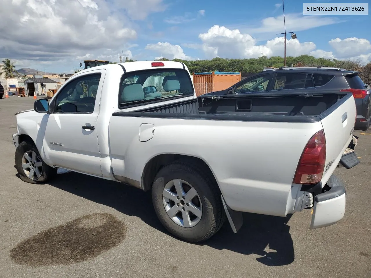 2007 Toyota Tacoma VIN: 5TENX22N17Z413626 Lot: 77490404