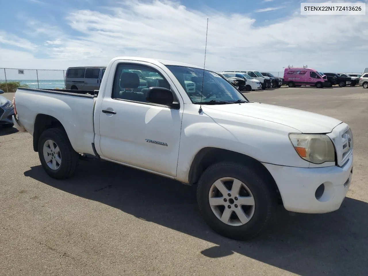 2007 Toyota Tacoma VIN: 5TENX22N17Z413626 Lot: 77490404