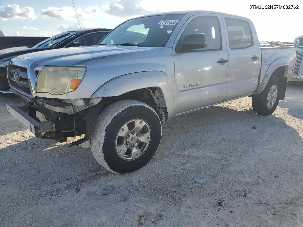 2007 Toyota Tacoma Double Cab Prerunner VIN: 3TMJU62N57M032762 Lot: 78135154