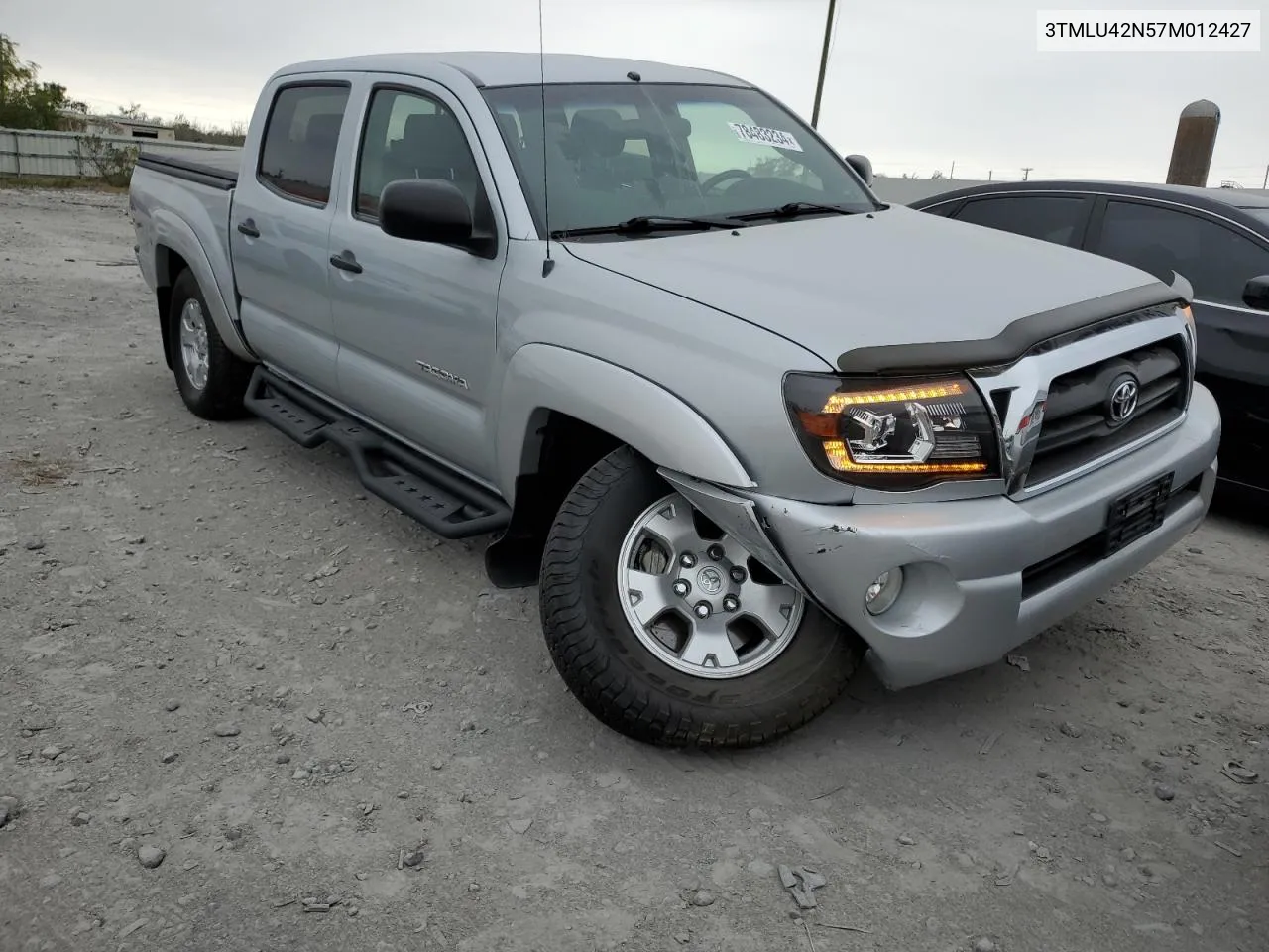 2007 Toyota Tacoma Double Cab VIN: 3TMLU42N57M012427 Lot: 78483234