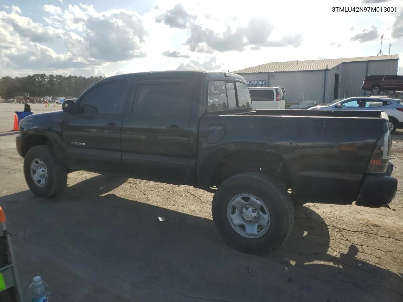 2007 Toyota Tacoma Double Cab VIN: 3TMLU42N97M013001 Lot: 78599584