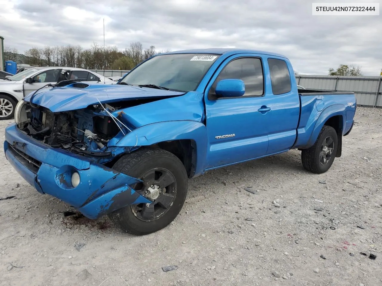 2007 Toyota Tacoma Access Cab VIN: 5TEUU42N07Z322444 Lot: 79015684