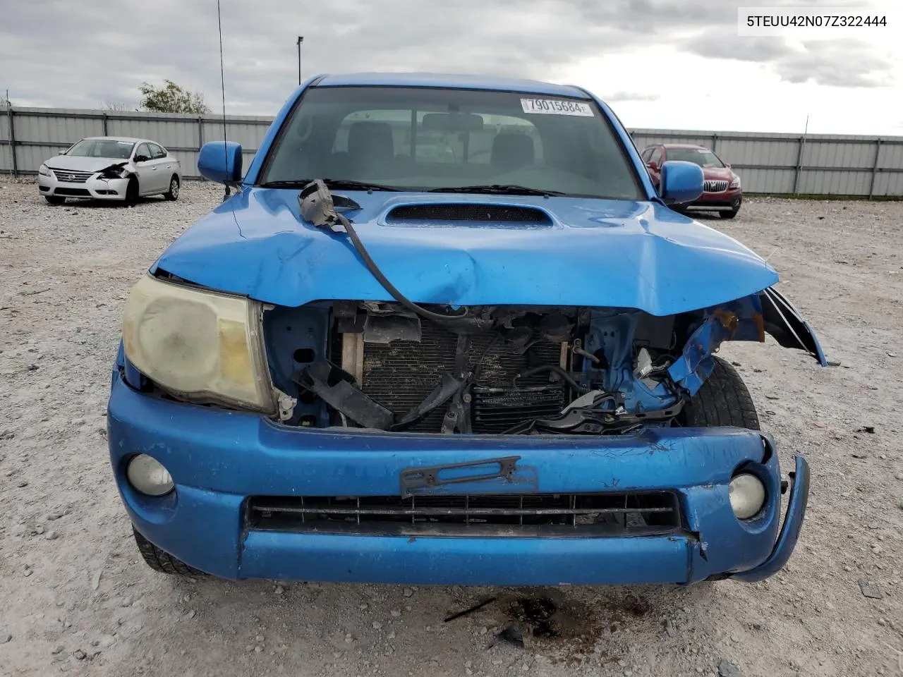 2007 Toyota Tacoma Access Cab VIN: 5TEUU42N07Z322444 Lot: 79015684