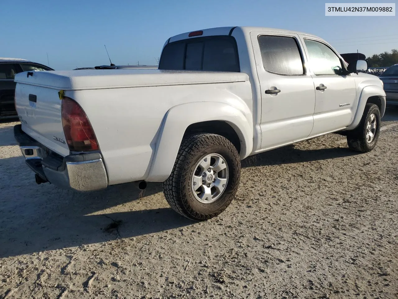 2007 Toyota Tacoma Double Cab VIN: 3TMLU42N37M009882 Lot: 79066864