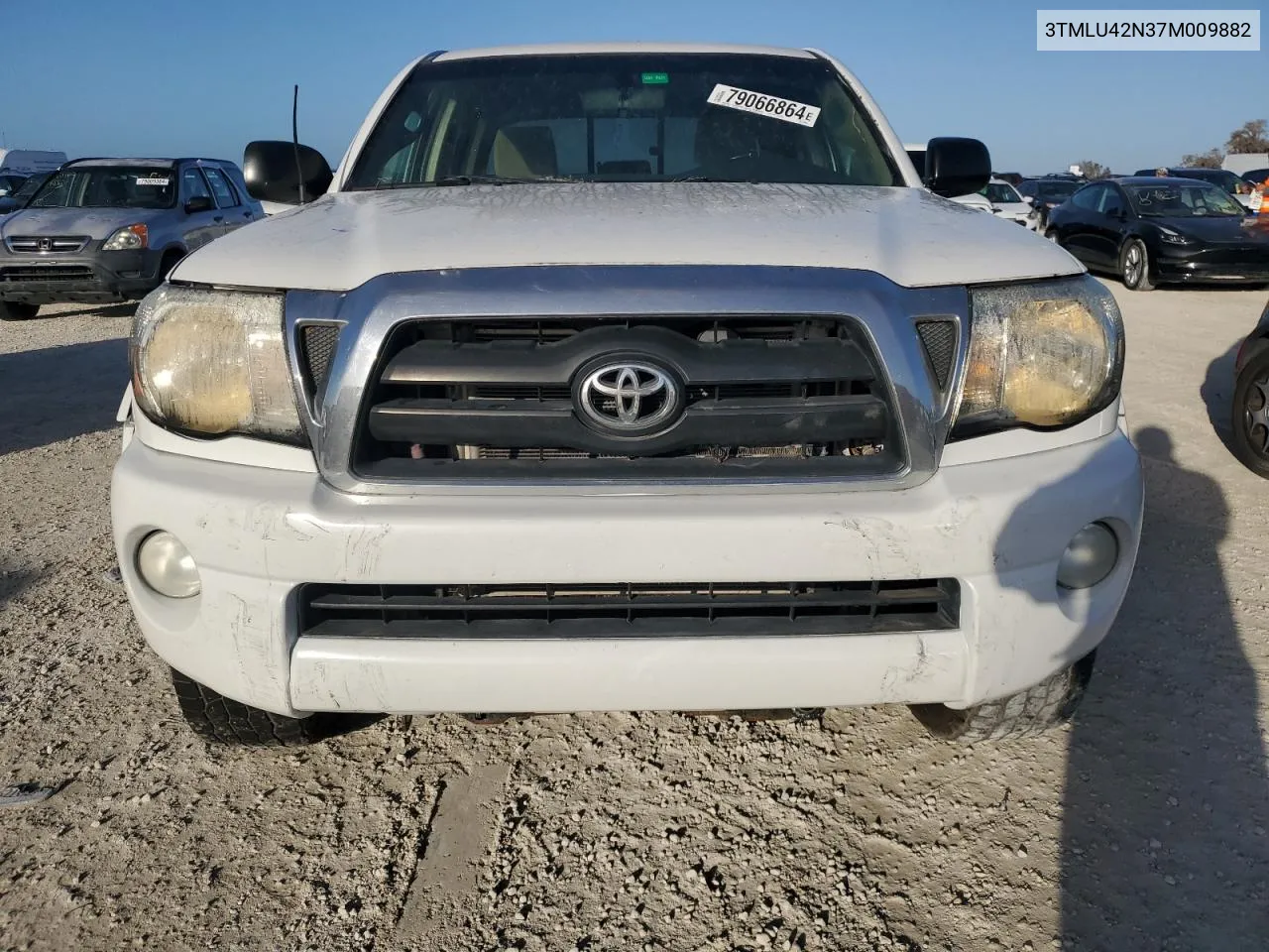 2007 Toyota Tacoma Double Cab VIN: 3TMLU42N37M009882 Lot: 79066864