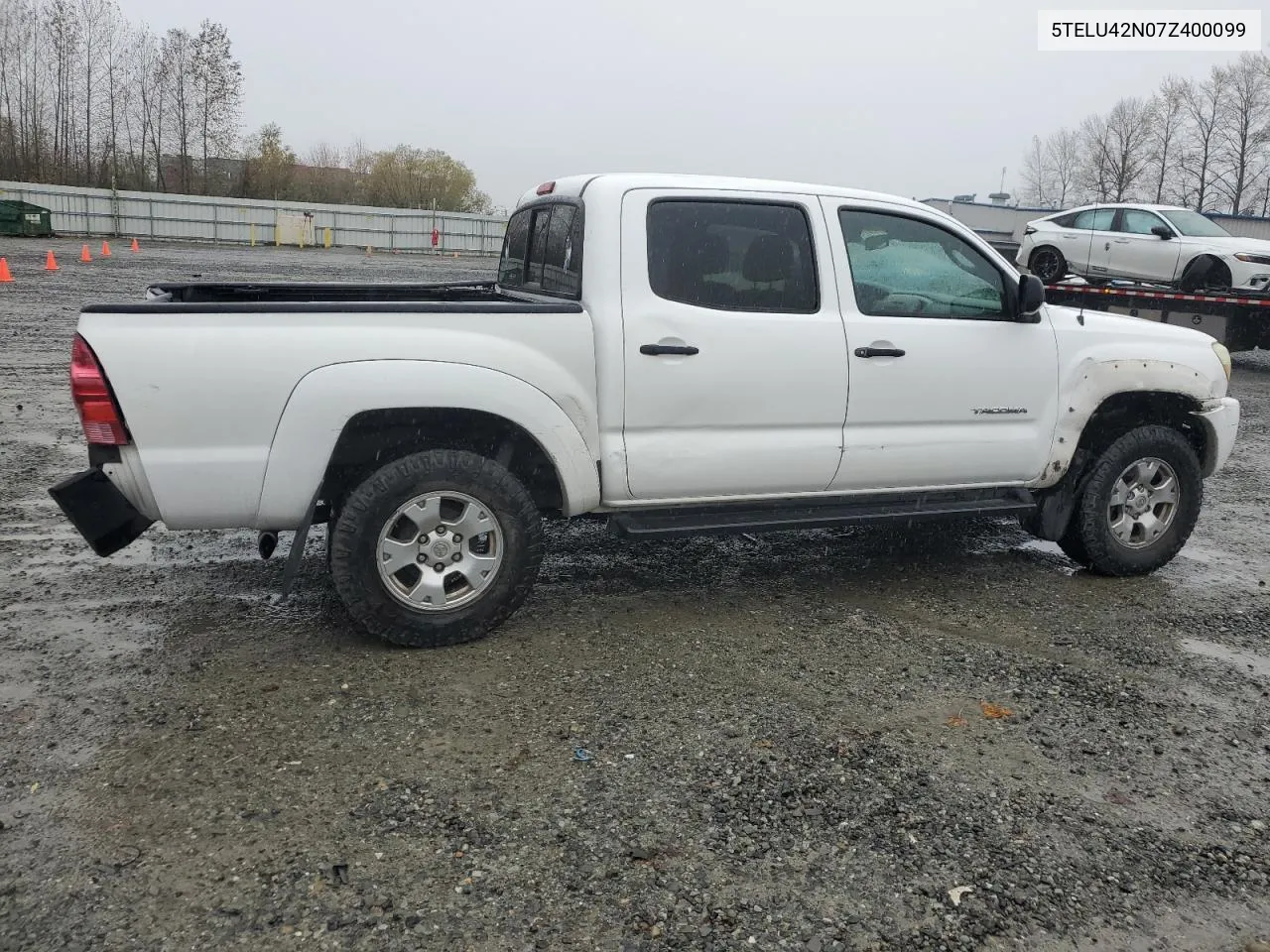 2007 Toyota Tacoma Double Cab VIN: 5TELU42N07Z400099 Lot: 79108144