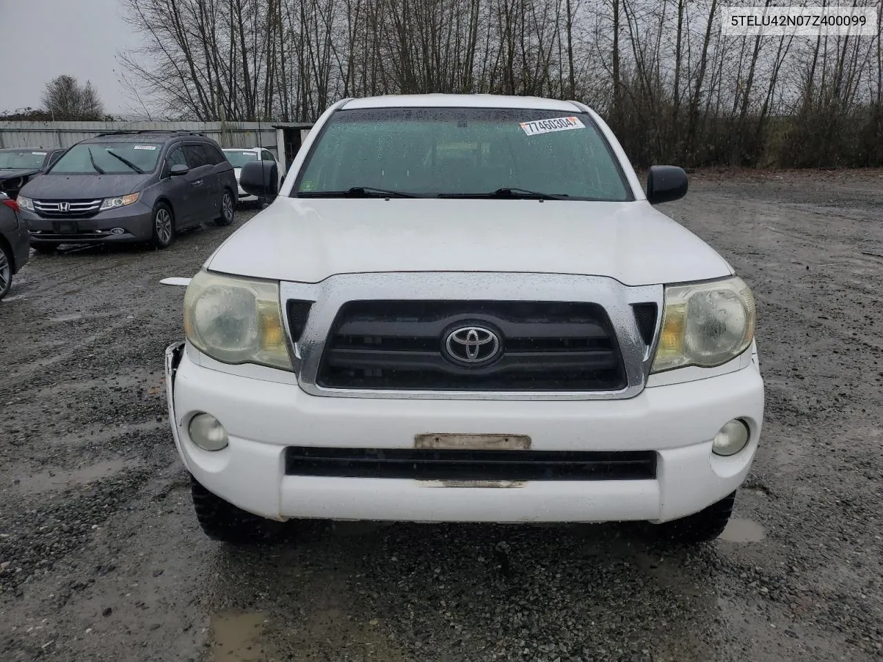 2007 Toyota Tacoma Double Cab VIN: 5TELU42N07Z400099 Lot: 79108144