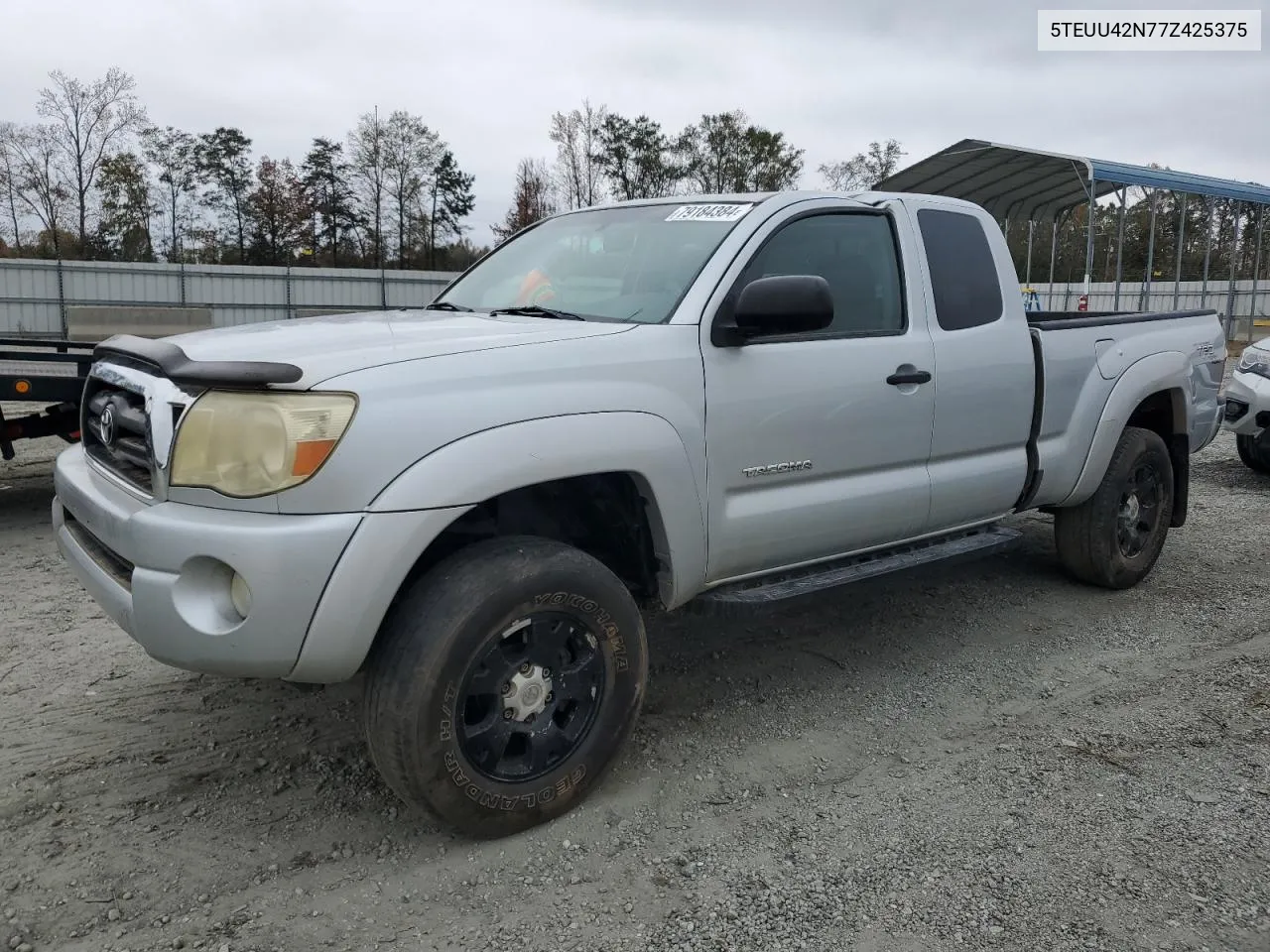 2007 Toyota Tacoma Access Cab VIN: 5TEUU42N77Z425375 Lot: 79184384