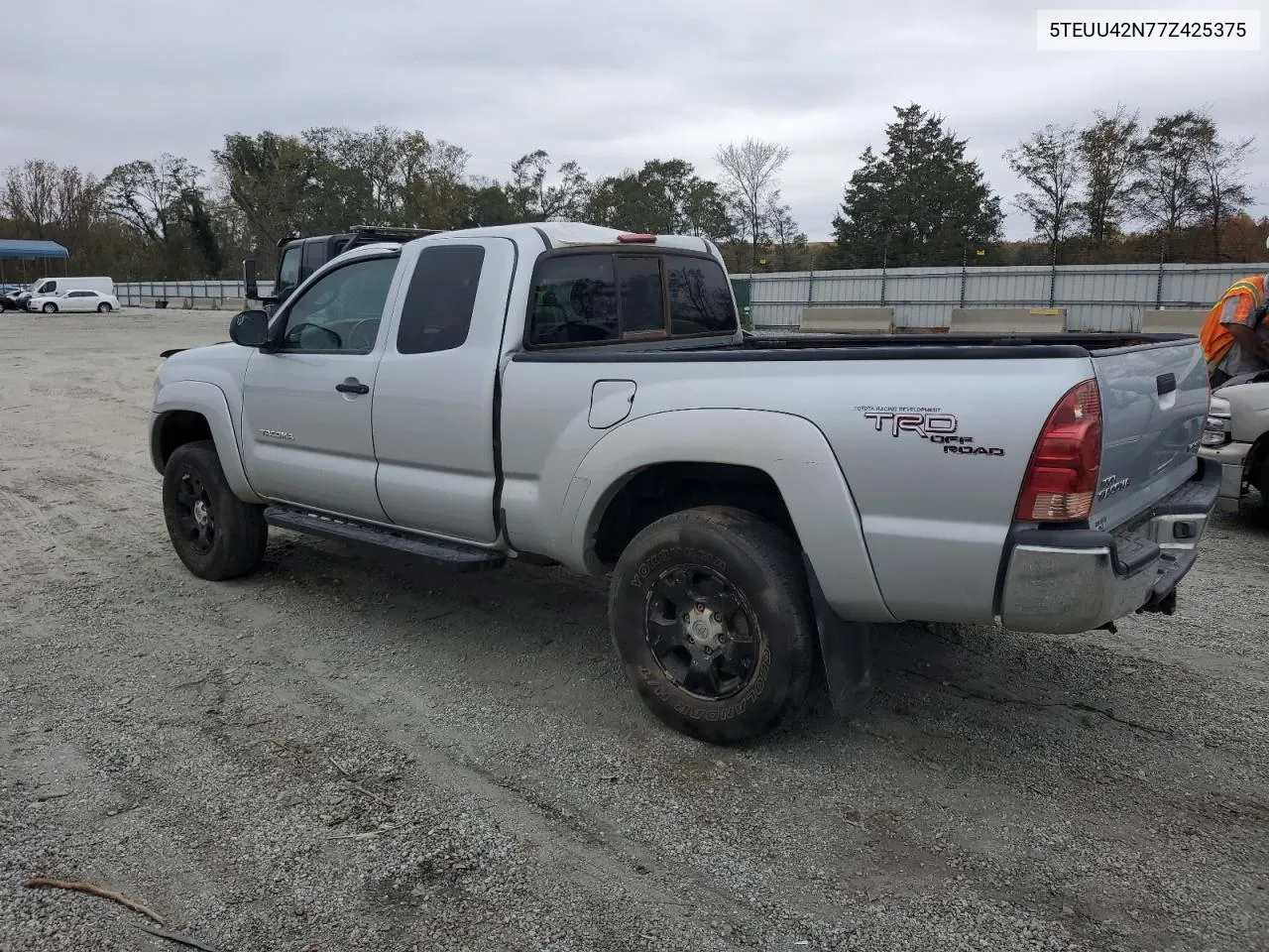 2007 Toyota Tacoma Access Cab VIN: 5TEUU42N77Z425375 Lot: 79184384