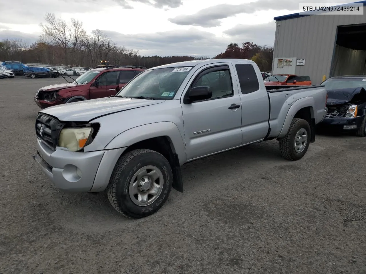 2007 Toyota Tacoma Access Cab VIN: 5TEUU42N97Z439214 Lot: 79257794