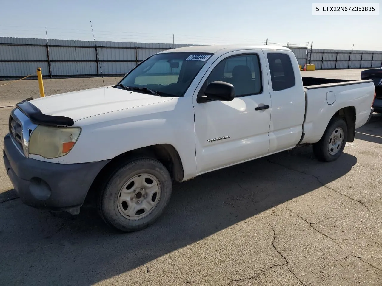 2007 Toyota Tacoma Access Cab VIN: 5TETX22N67Z353835 Lot: 79683444