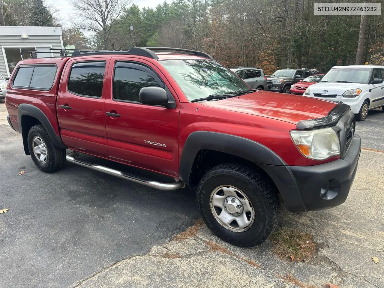 2007 Toyota Tacoma Double Cab VIN: 5TELU42N97Z463282 Lot: 79781734