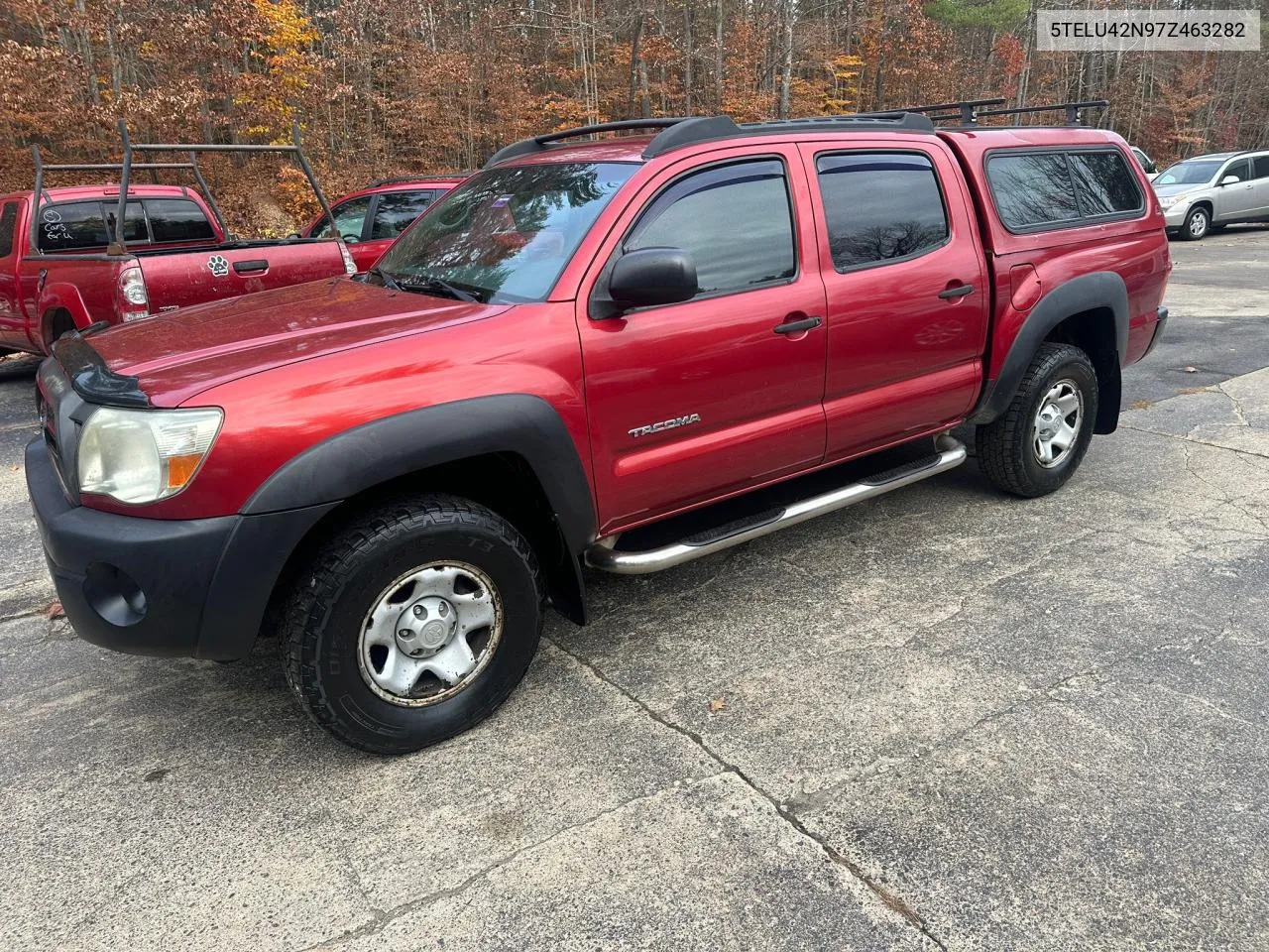 2007 Toyota Tacoma Double Cab VIN: 5TELU42N97Z463282 Lot: 79781734