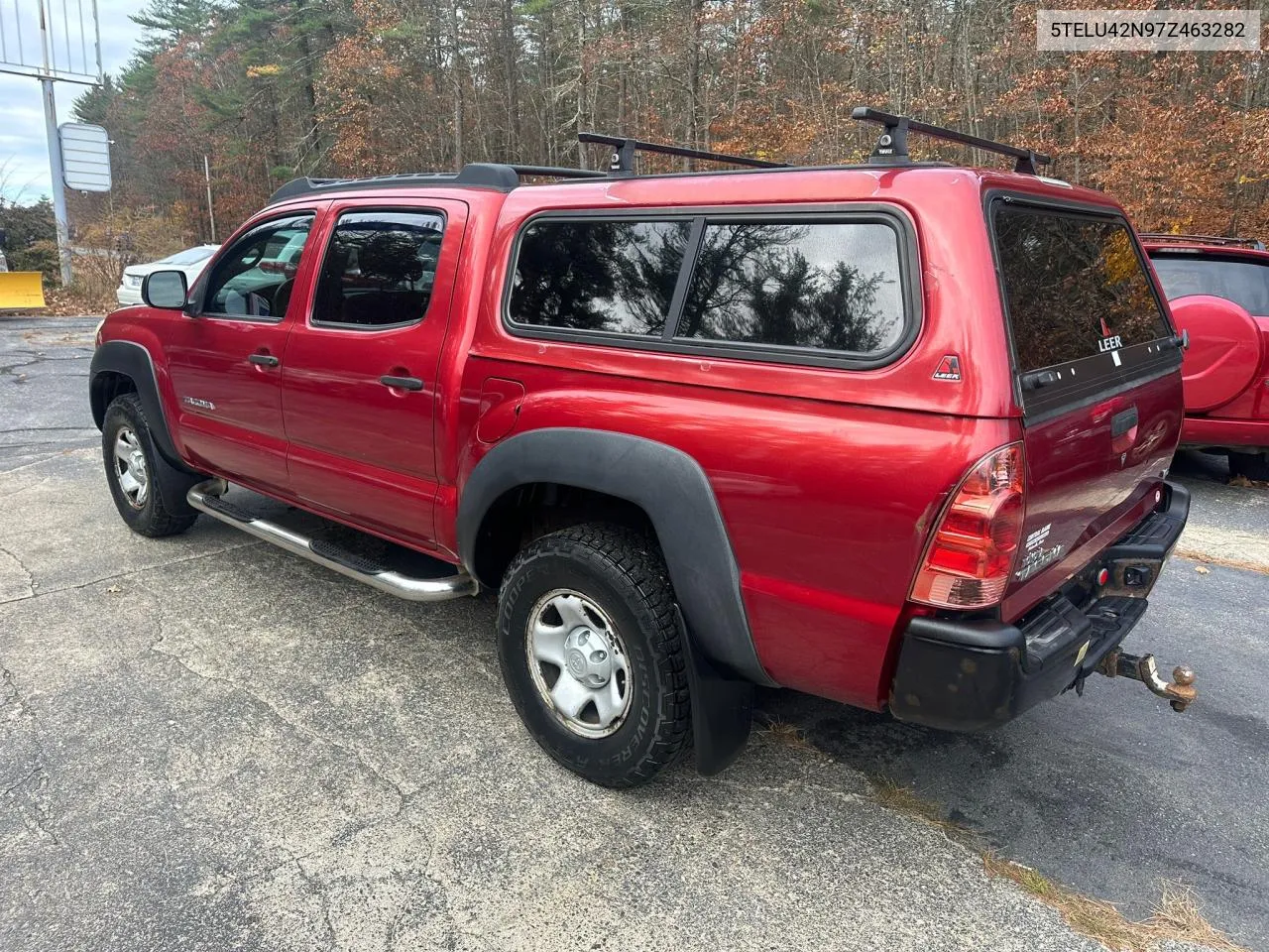 2007 Toyota Tacoma Double Cab VIN: 5TELU42N97Z463282 Lot: 79781734