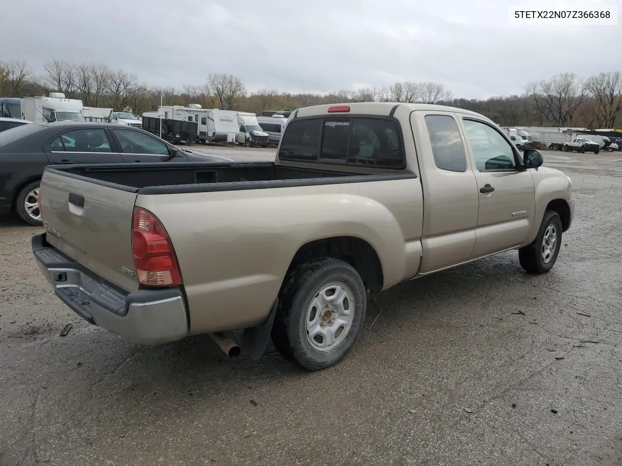 2007 Toyota Tacoma Access Cab VIN: 5TETX22N07Z366368 Lot: 80026974