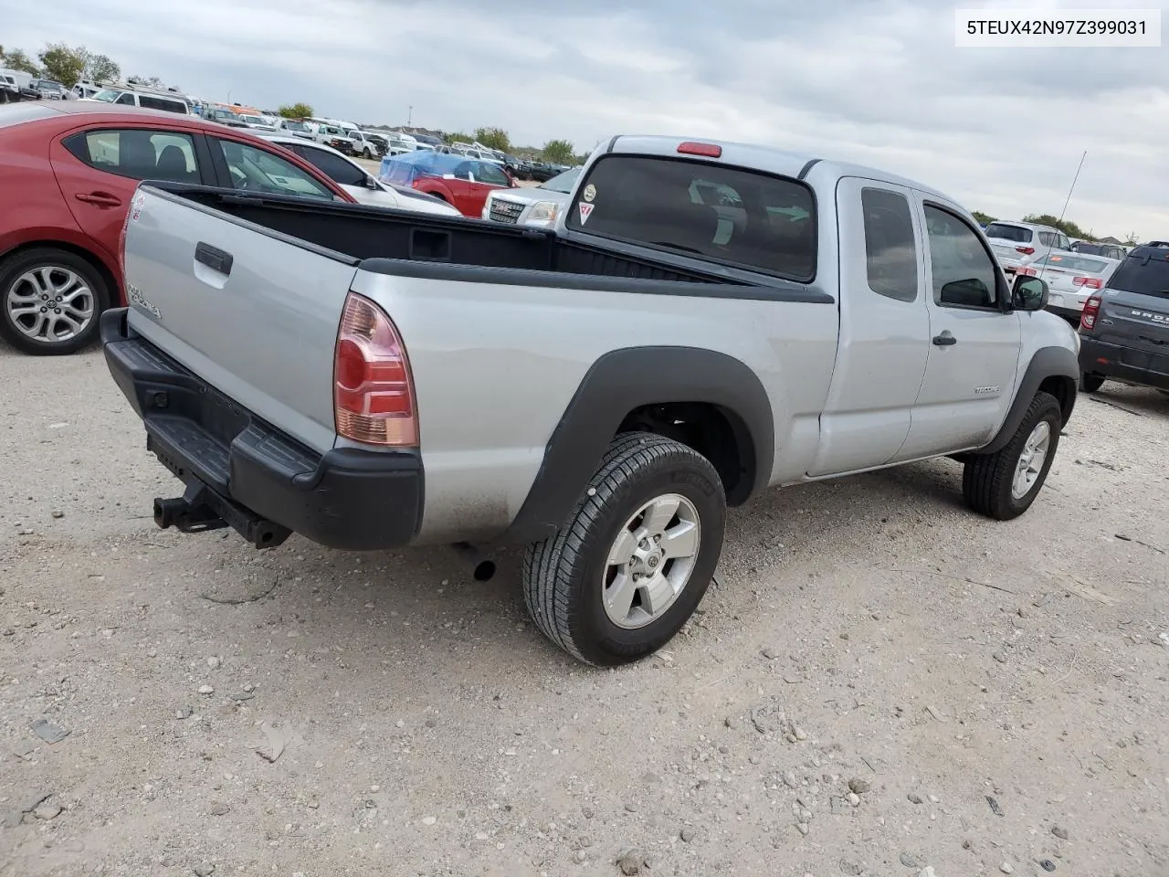 2007 Toyota Tacoma Access Cab VIN: 5TEUX42N97Z399031 Lot: 80027634