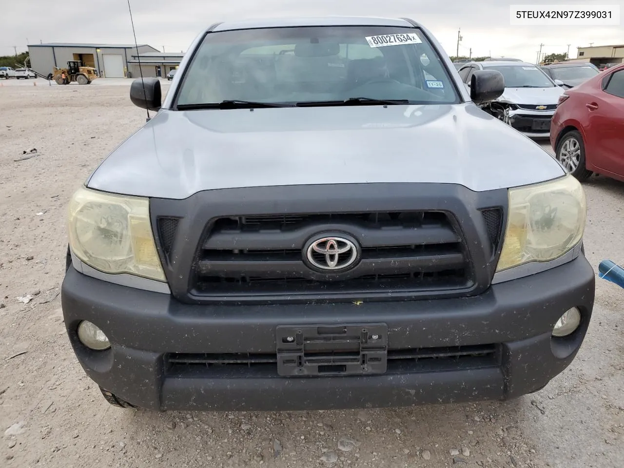 2007 Toyota Tacoma Access Cab VIN: 5TEUX42N97Z399031 Lot: 80027634