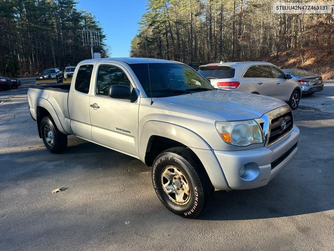 2007 Toyota Tacoma Access Cab VIN: 5TEUU42N47Z463131 Lot: 80864494