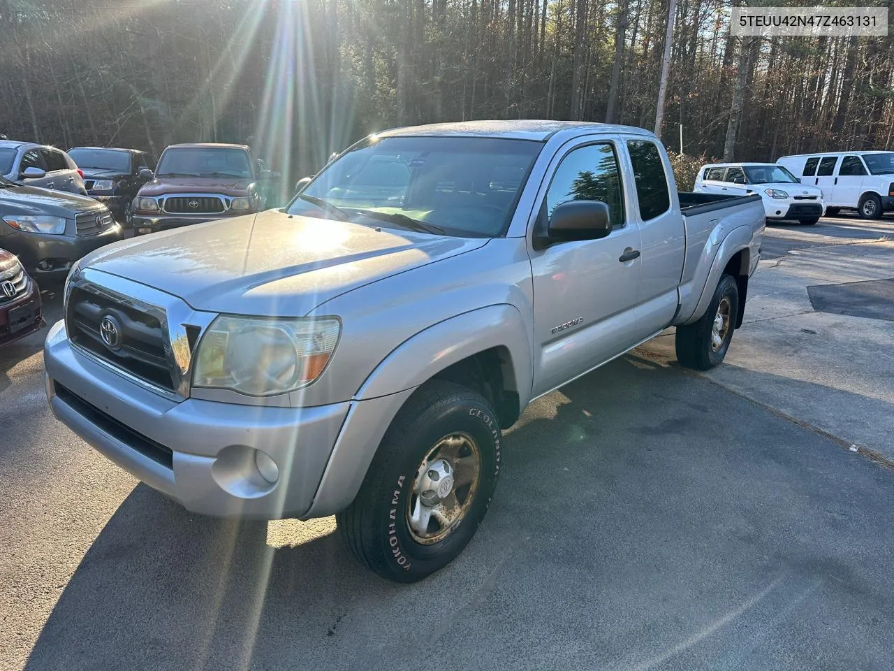 2007 Toyota Tacoma Access Cab VIN: 5TEUU42N47Z463131 Lot: 80864494