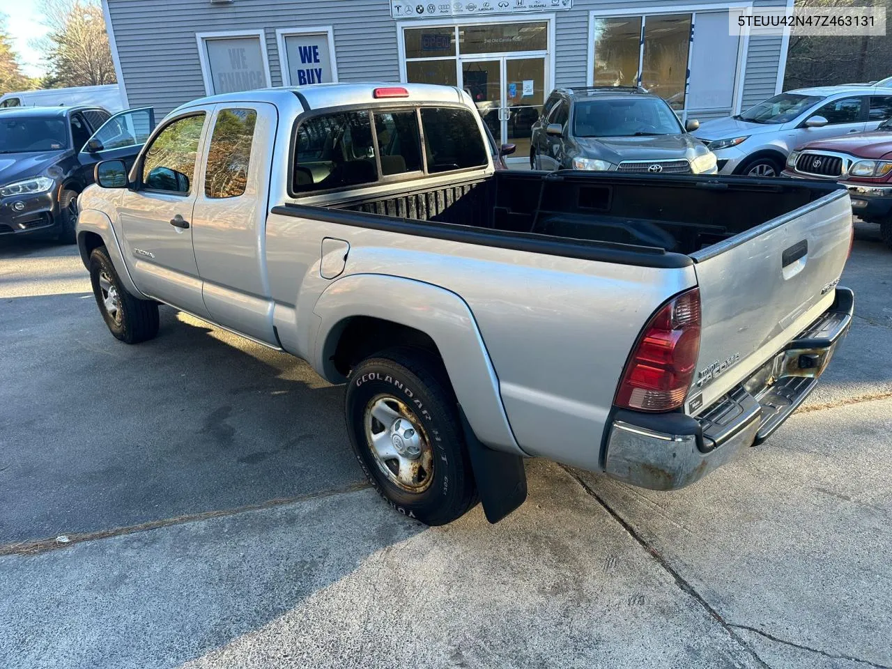 2007 Toyota Tacoma Access Cab VIN: 5TEUU42N47Z463131 Lot: 80864494