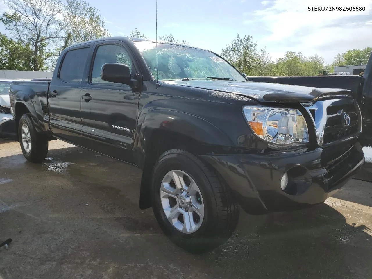 2008 Toyota Tacoma Double Cab Prerunner Long Bed VIN: 5TEKU72N98Z506680 Lot: 49993014