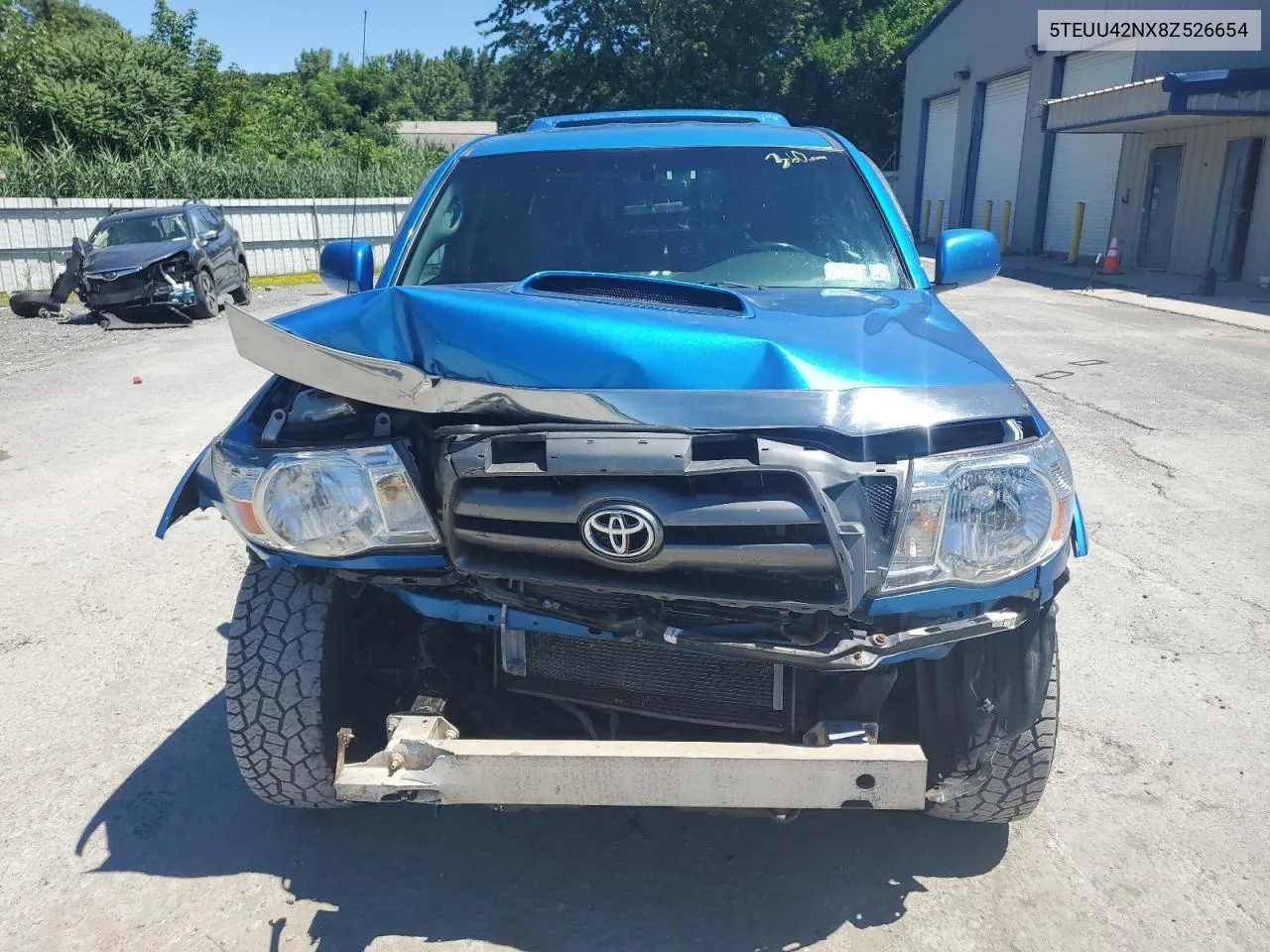 2008 Toyota Tacoma Access Cab VIN: 5TEUU42NX8Z526654 Lot: 61170064