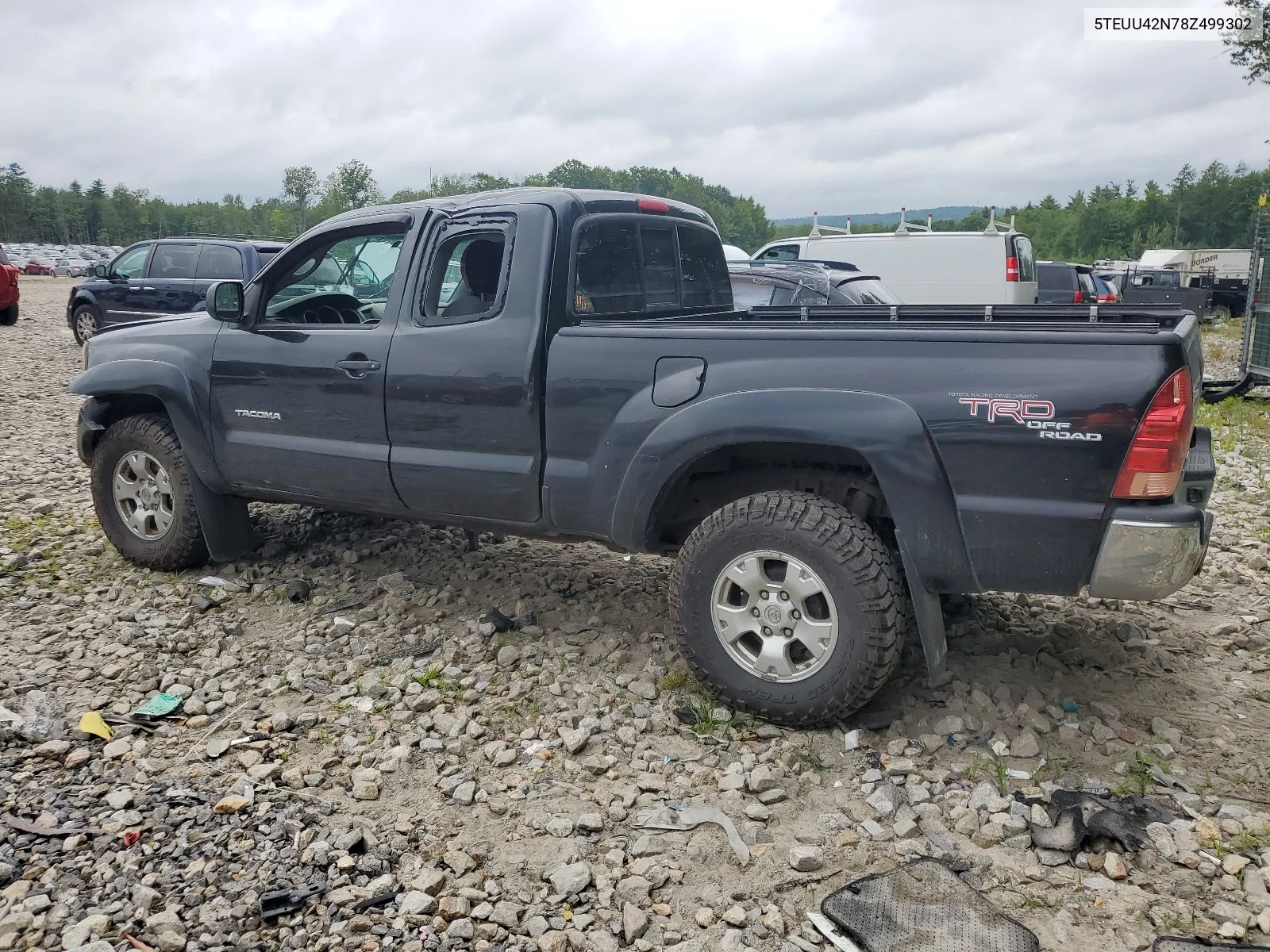 5TEUU42N78Z499302 2008 Toyota Tacoma Access Cab