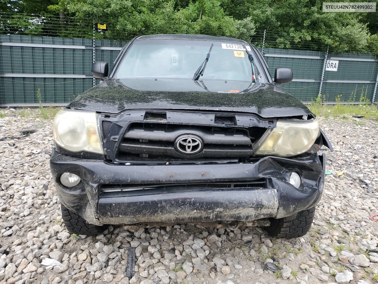 2008 Toyota Tacoma Access Cab VIN: 5TEUU42N78Z499302 Lot: 64213894