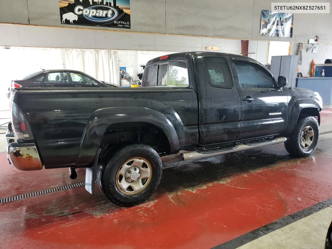 2008 Toyota Tacoma Prerunner Access Cab VIN: 5TETU62NX8Z527651 Lot: 66012684