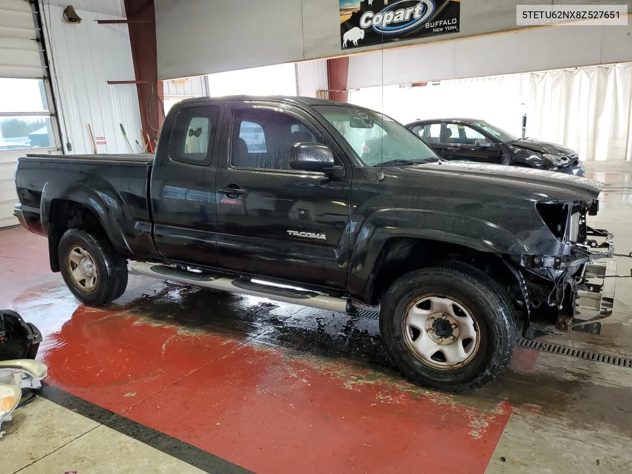 2008 Toyota Tacoma Prerunner Access Cab VIN: 5TETU62NX8Z527651 Lot: 66012684