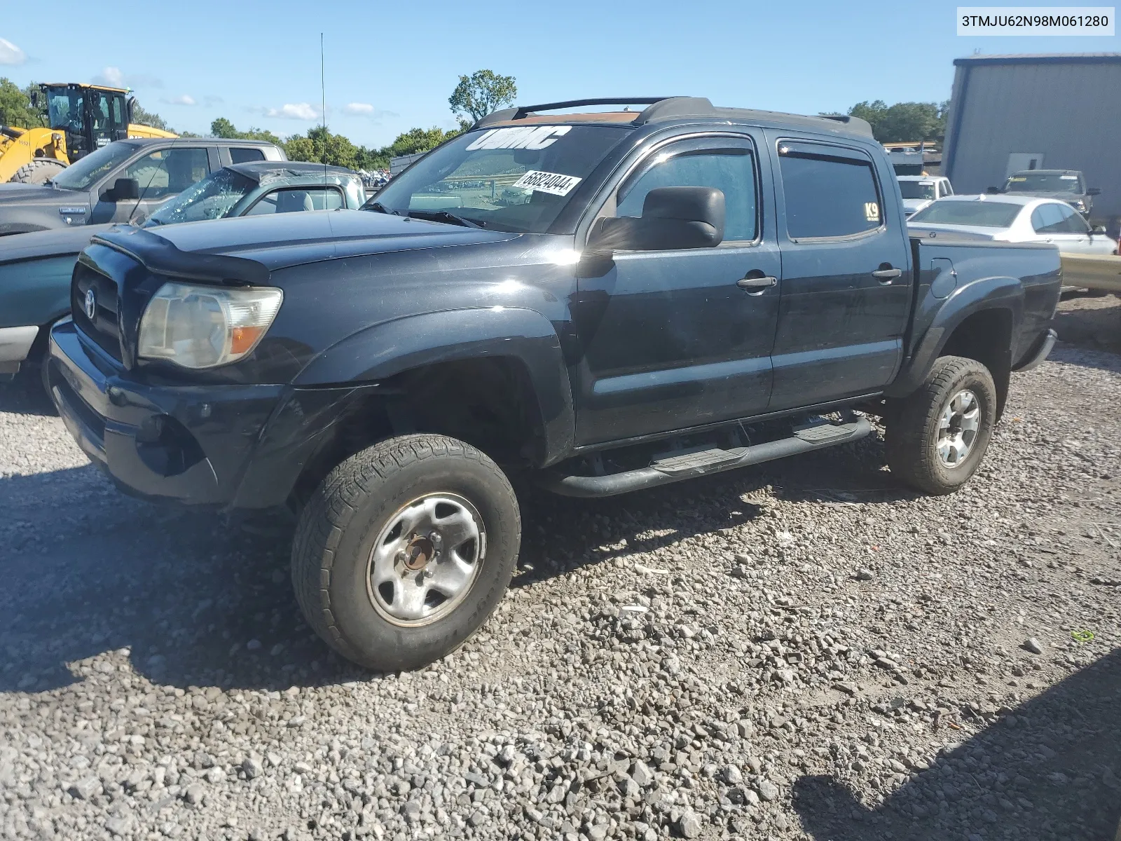 2008 Toyota Tacoma Double Cab Prerunner VIN: 3TMJU62N98M061280 Lot: 66824044