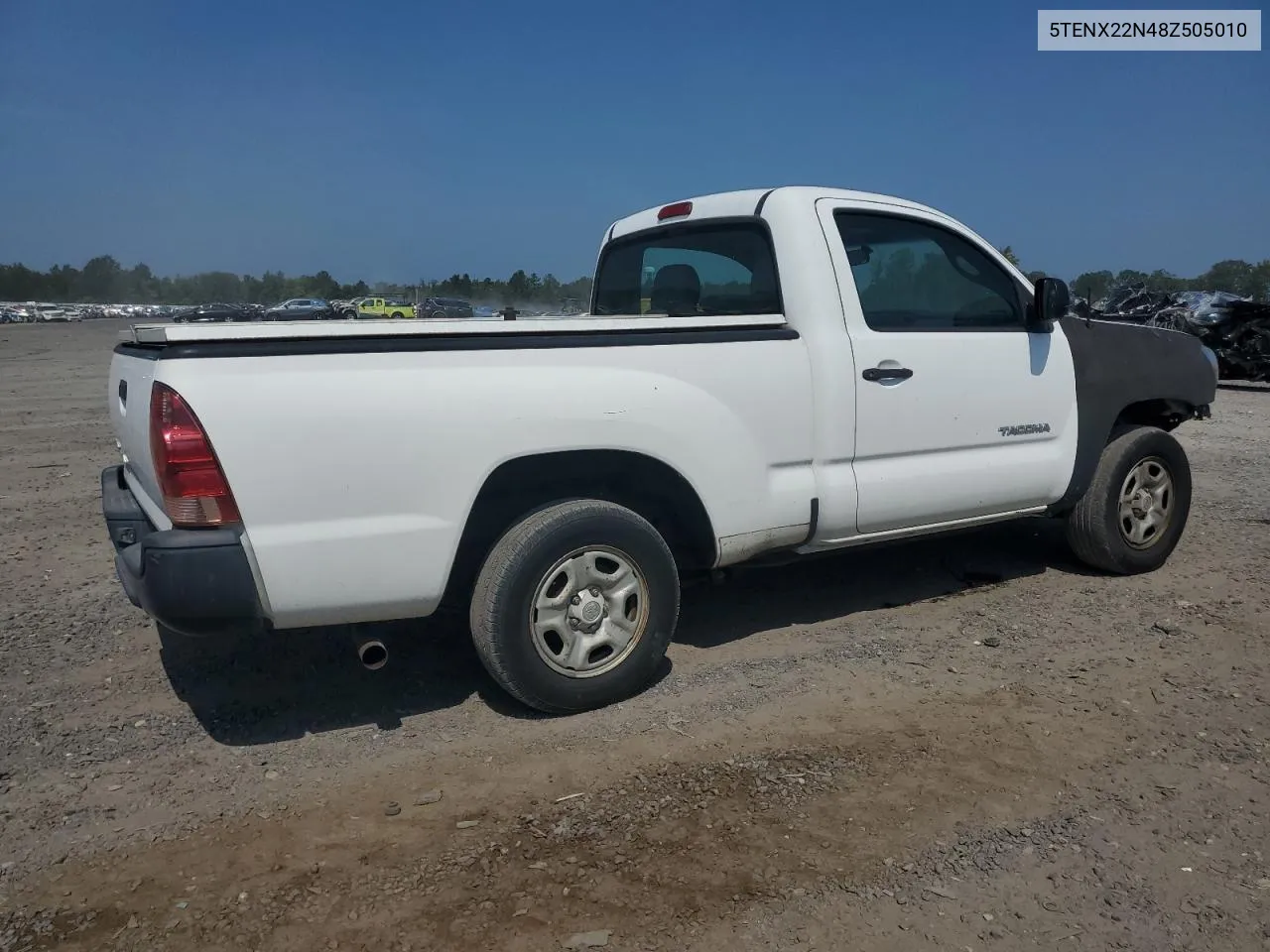 2008 Toyota Tacoma VIN: 5TENX22N48Z505010 Lot: 67666204