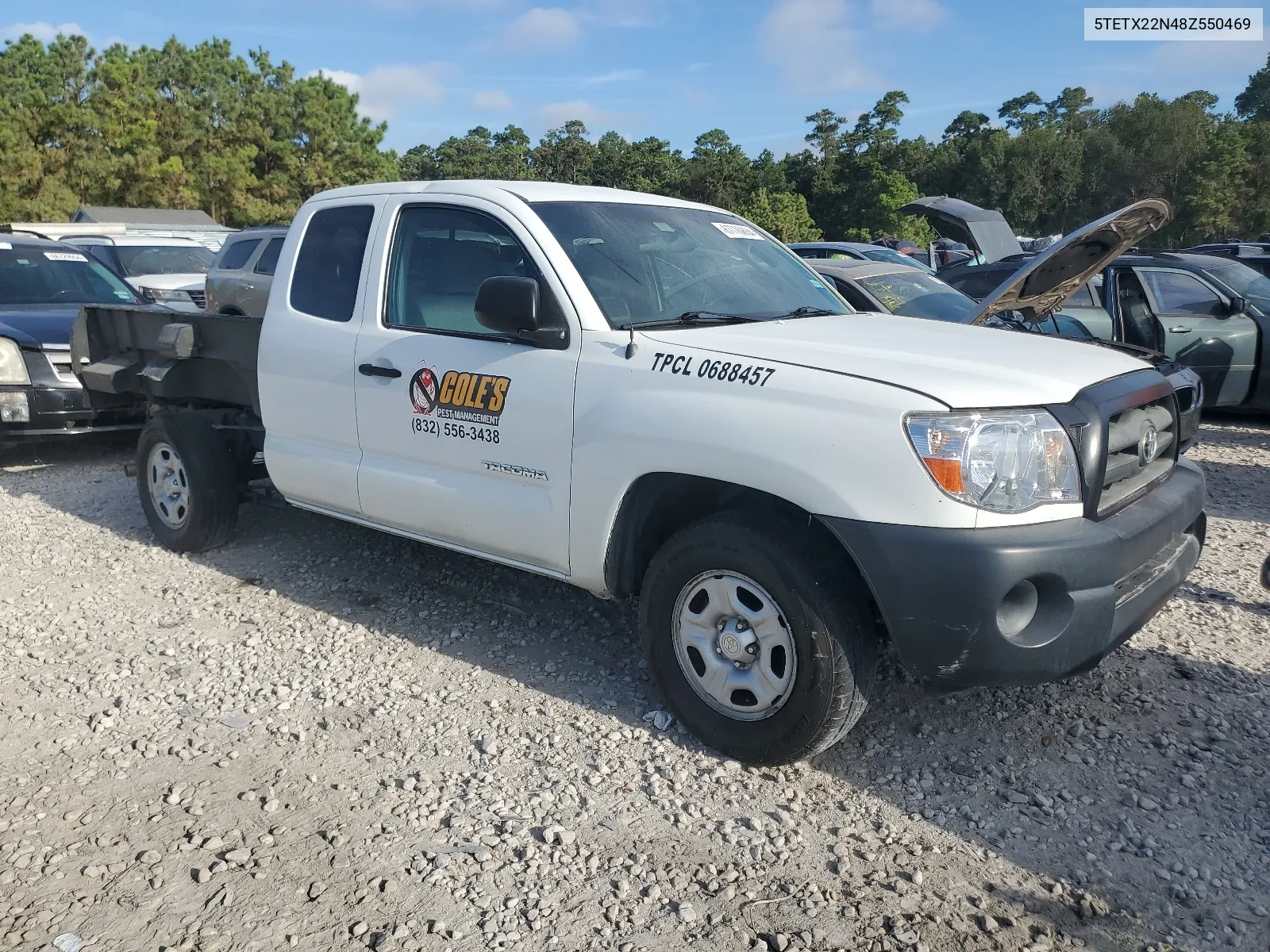 5TETX22N48Z550469 2008 Toyota Tacoma Access Cab