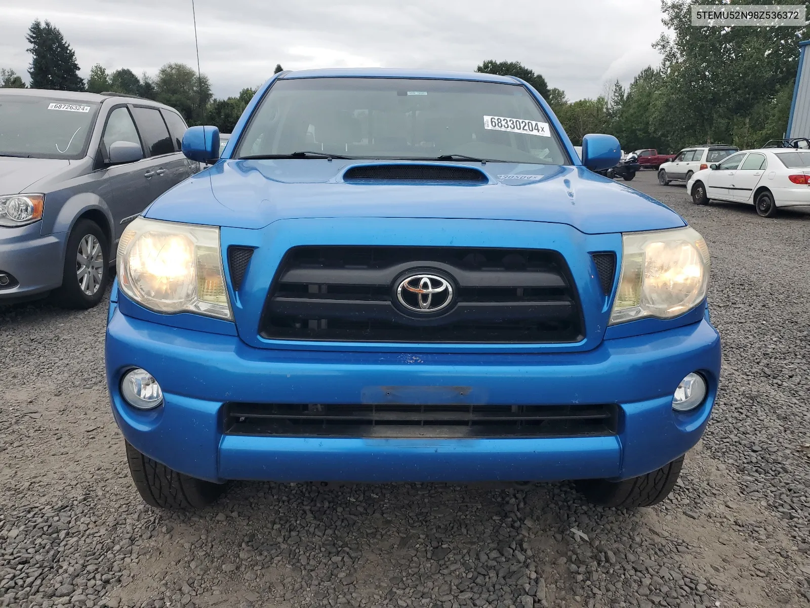 2008 Toyota Tacoma Double Cab Long Bed VIN: 5TEMU52N98Z536372 Lot: 68330204