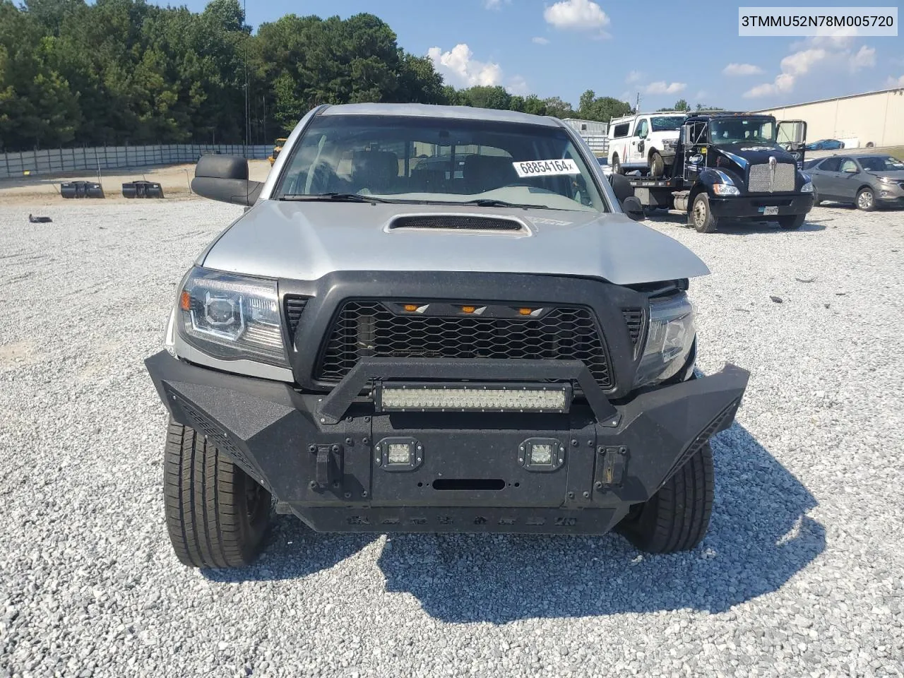 2008 Toyota Tacoma Double Cab Long Bed VIN: 3TMMU52N78M005720 Lot: 68854164