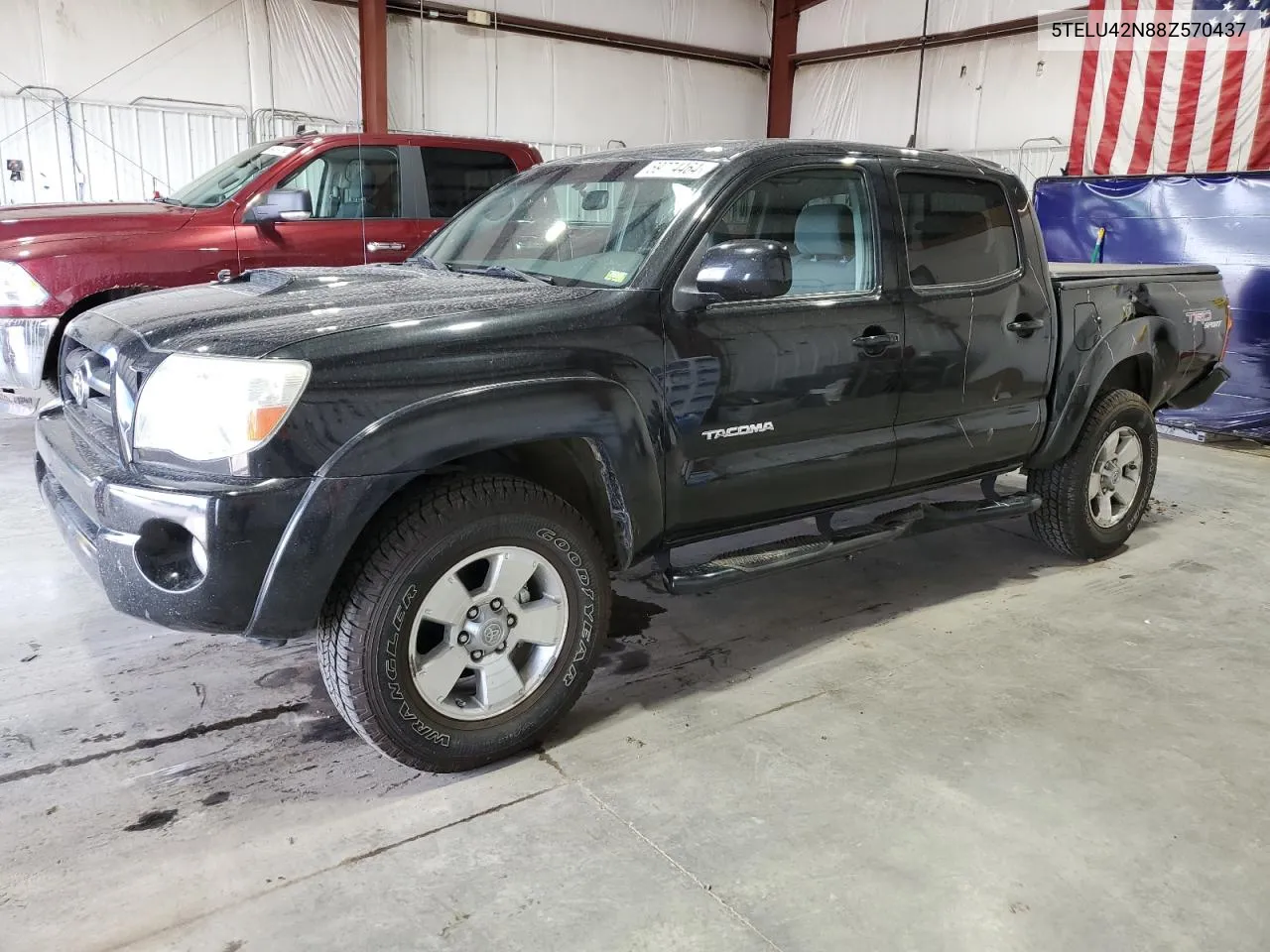 2008 Toyota Tacoma Double Cab VIN: 5TELU42N88Z570437 Lot: 69774464