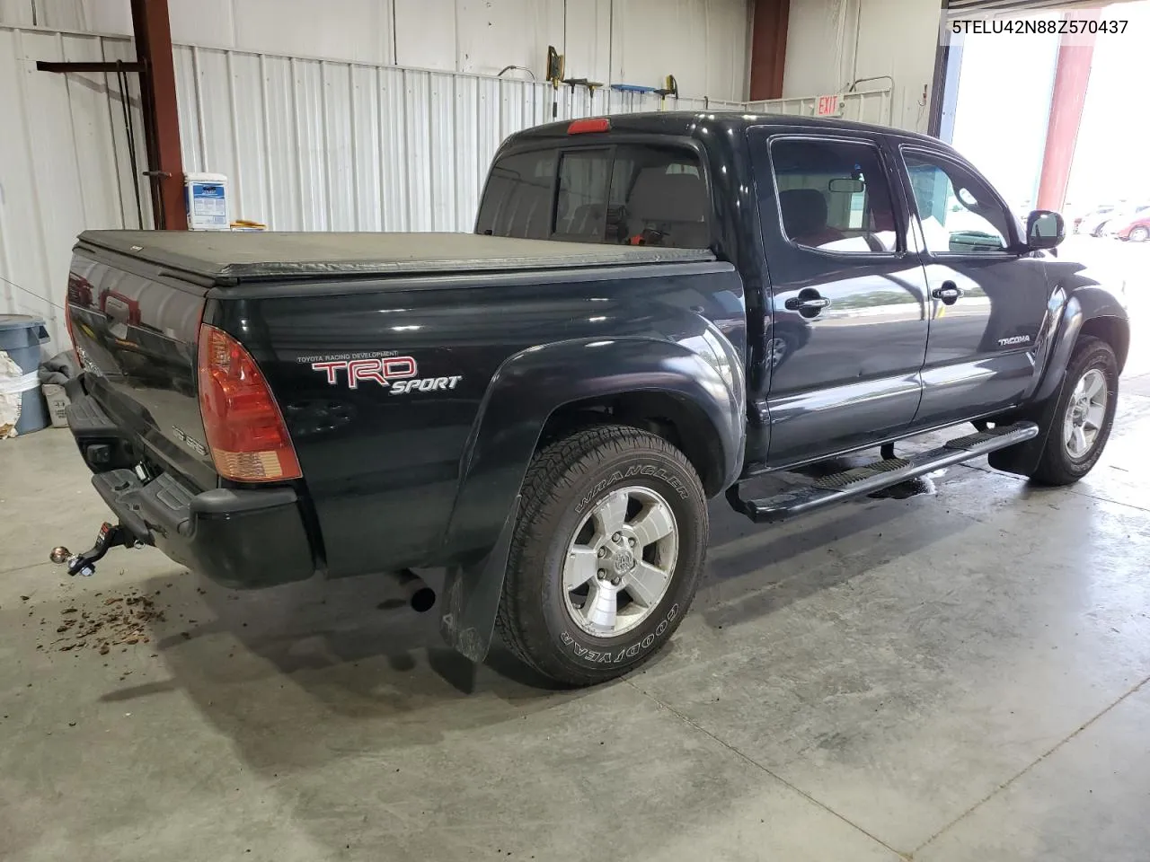 2008 Toyota Tacoma Double Cab VIN: 5TELU42N88Z570437 Lot: 69774464