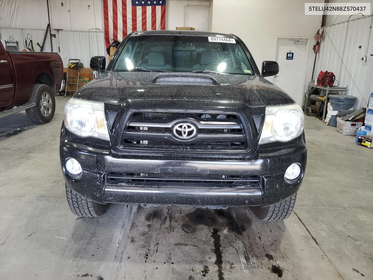 2008 Toyota Tacoma Double Cab VIN: 5TELU42N88Z570437 Lot: 69774464