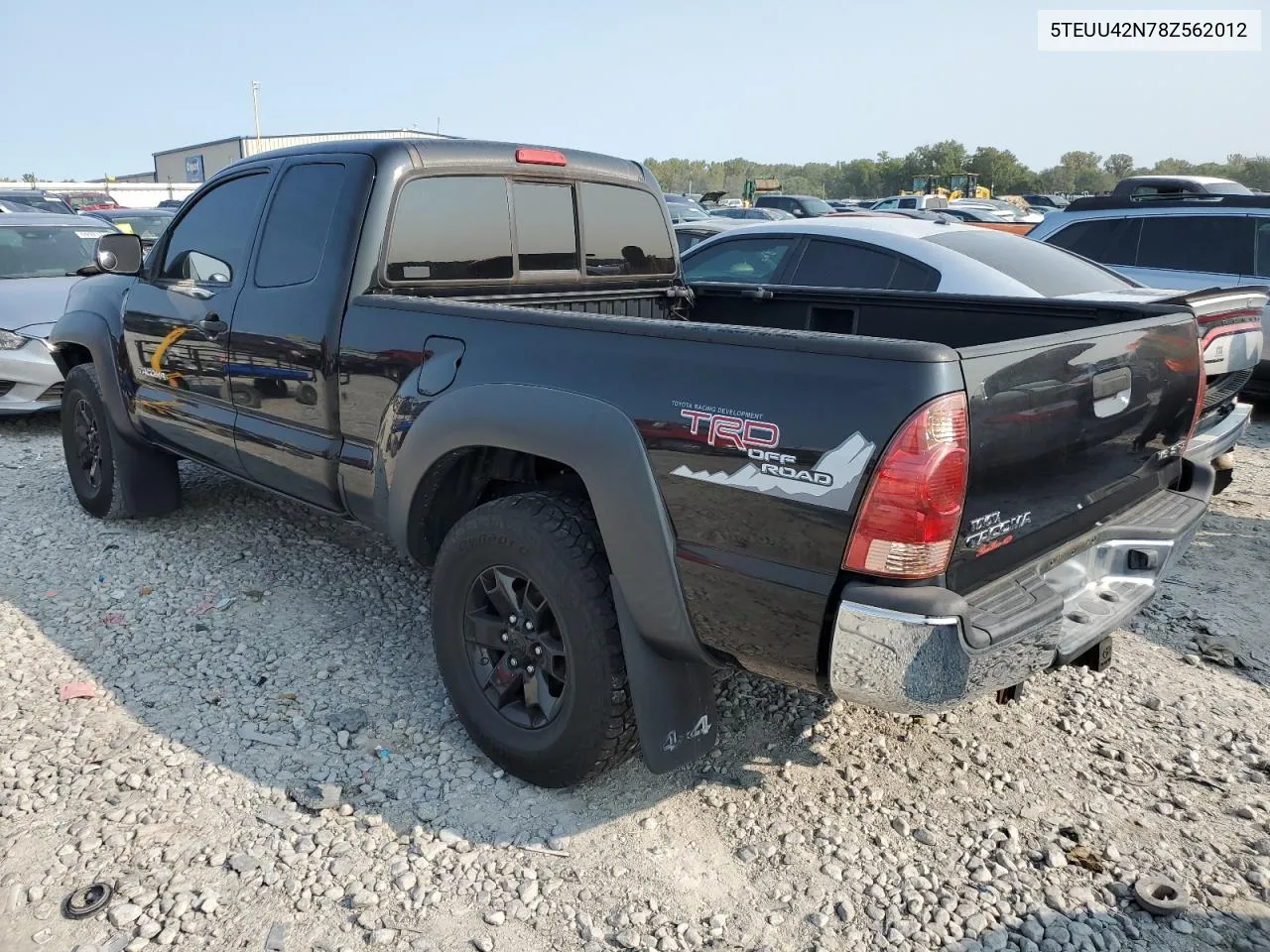 2008 Toyota Tacoma Access Cab VIN: 5TEUU42N78Z562012 Lot: 69800024