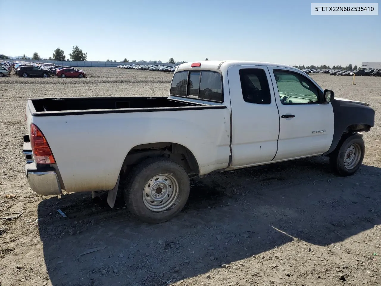 2008 Toyota Tacoma Access Cab VIN: 5TETX22N68Z535410 Lot: 70506304