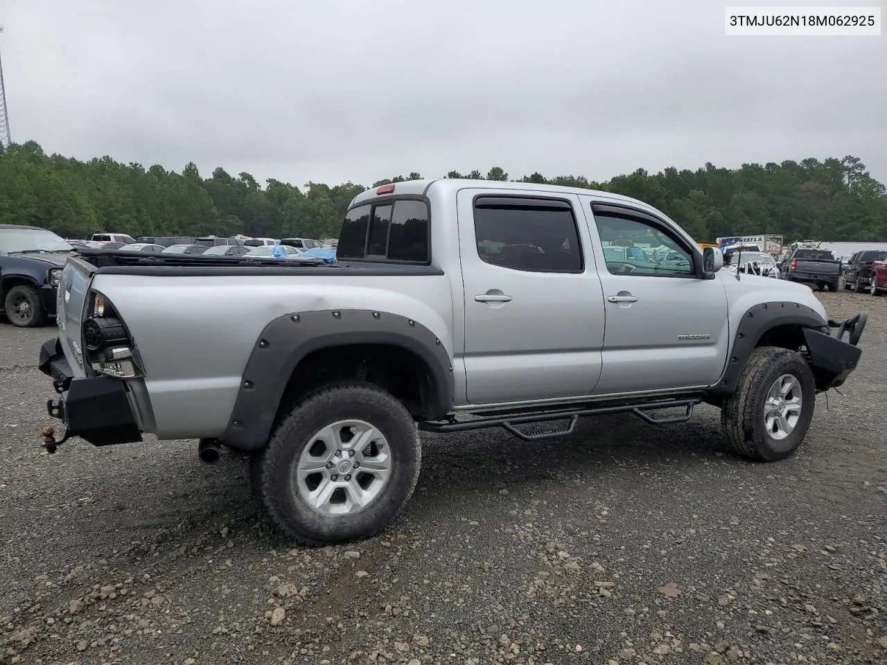 2008 Toyota Tacoma Double Cab Prerunner VIN: 3TMJU62N18M062925 Lot: 70822894