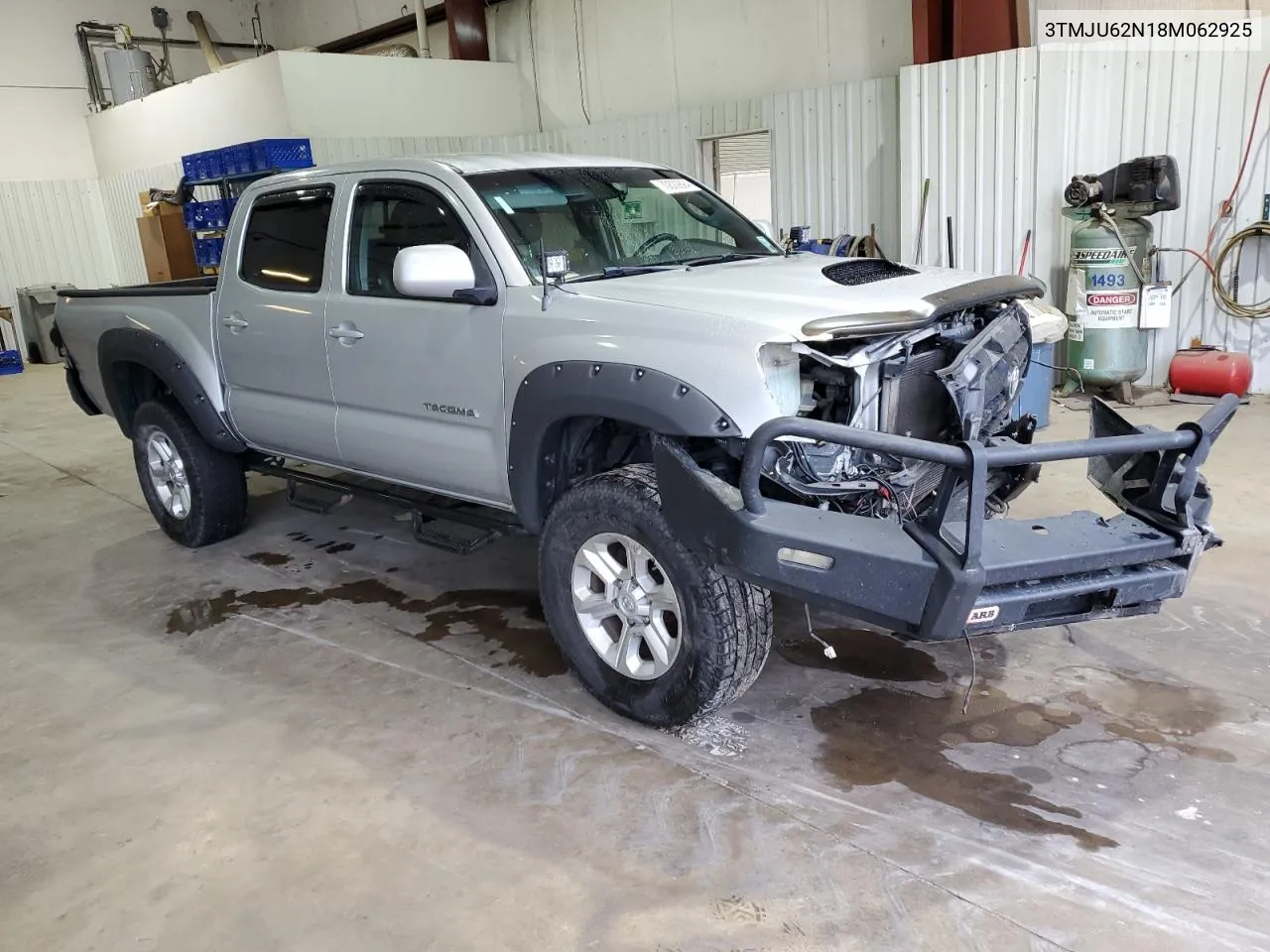 2008 Toyota Tacoma Double Cab Prerunner VIN: 3TMJU62N18M062925 Lot: 70822894