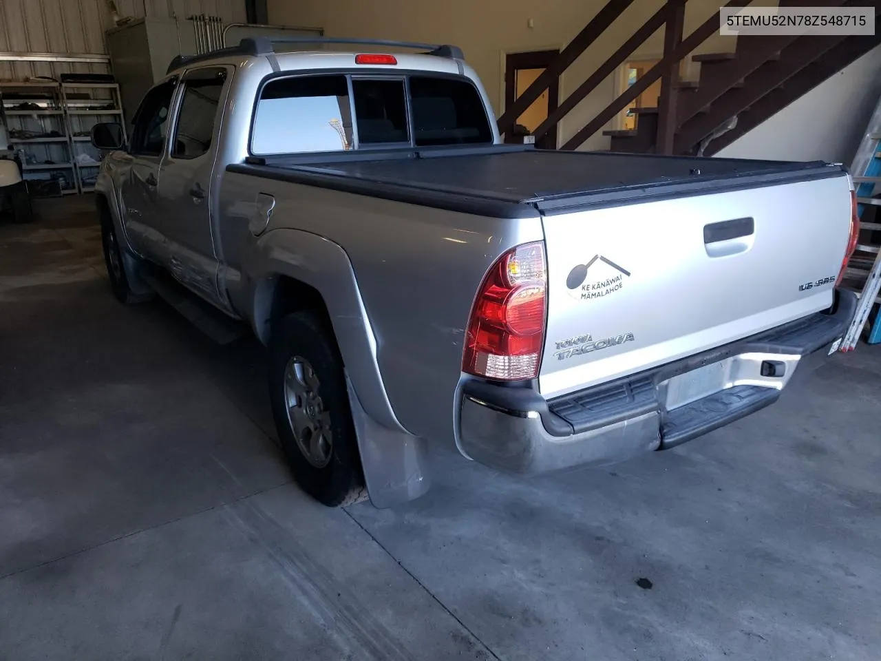 2008 Toyota Tacoma Double Cab Long Bed VIN: 5TEMU52N78Z548715 Lot: 70894014