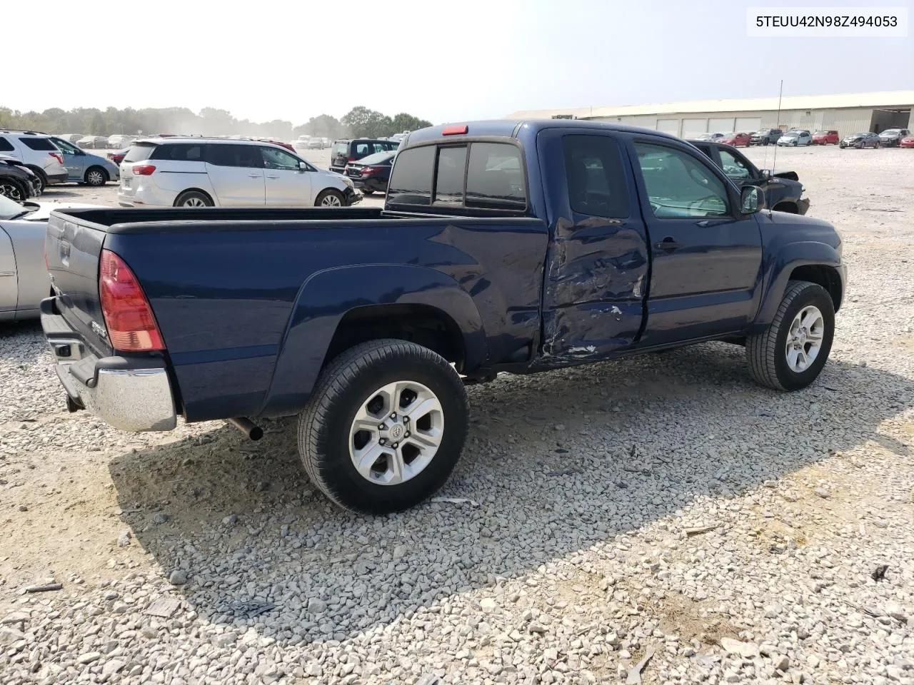 2008 Toyota Tacoma Access Cab VIN: 5TEUU42N98Z494053 Lot: 71065294