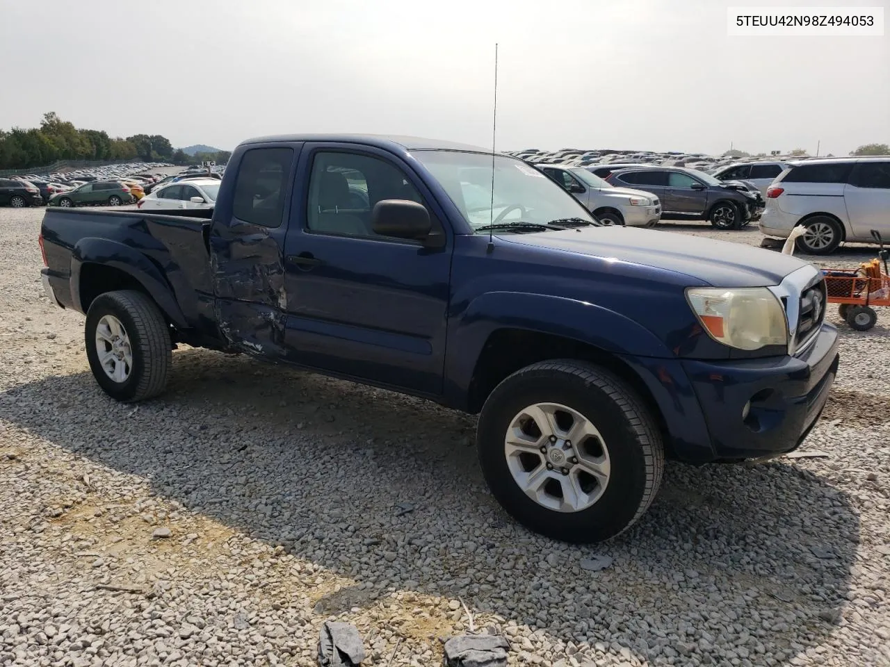 5TEUU42N98Z494053 2008 Toyota Tacoma Access Cab