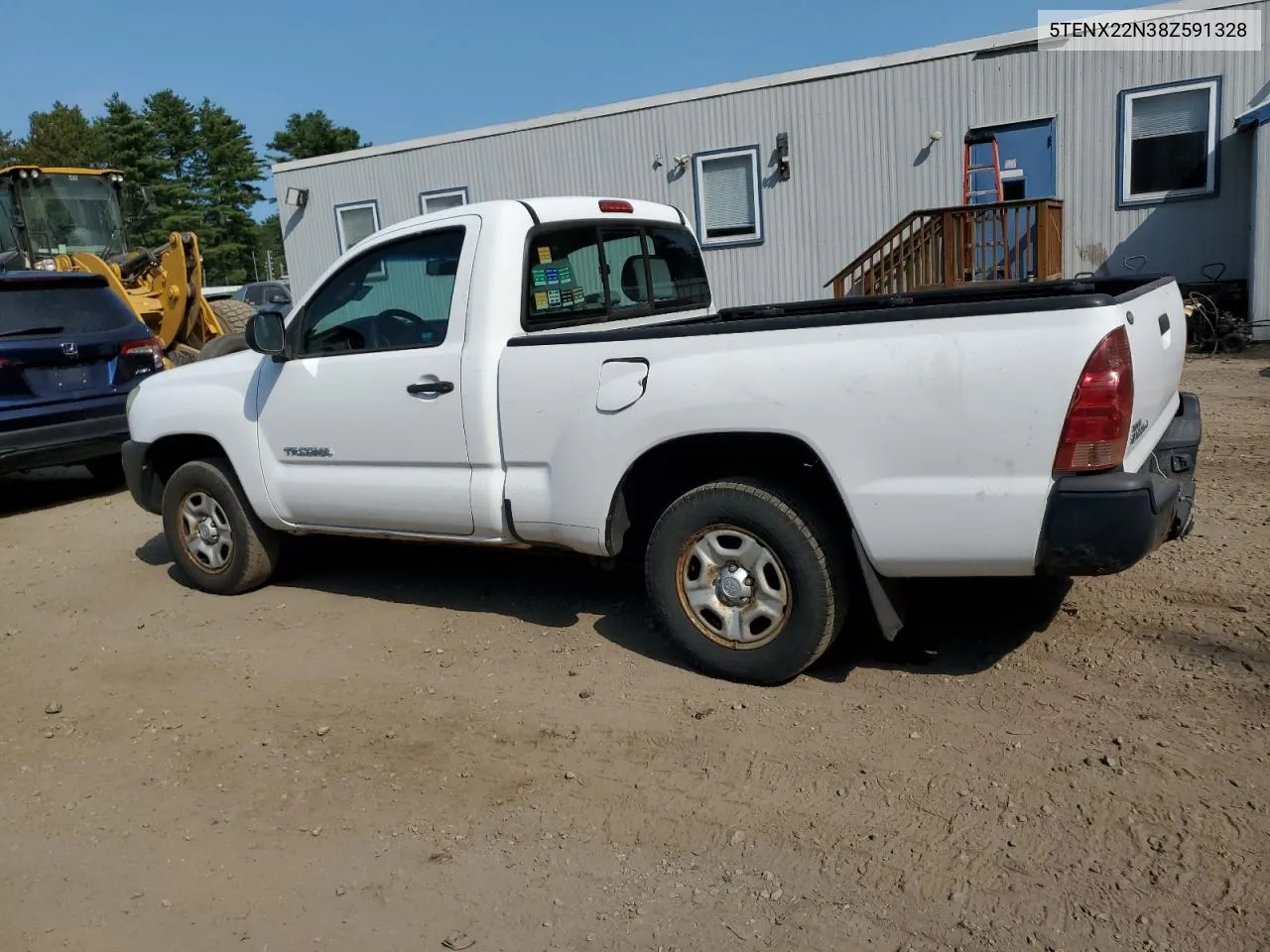 2008 Toyota Tacoma VIN: 5TENX22N38Z591328 Lot: 71215124