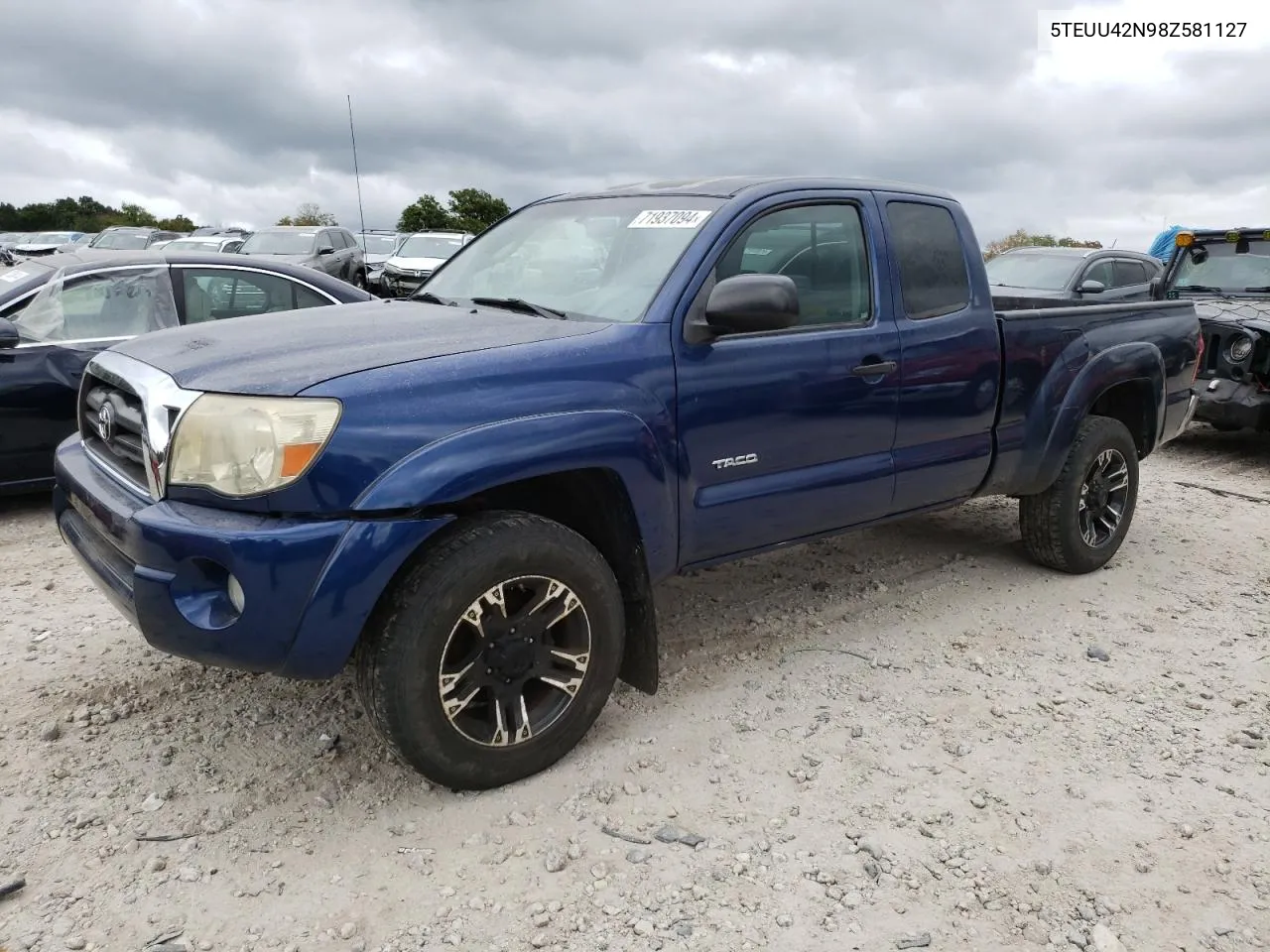 5TEUU42N98Z581127 2008 Toyota Tacoma Access Cab